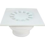 Erdal Ekici 15X15 Q-50 Alttan Çıkışlı Plastik Gövde Yer Süzgeci
