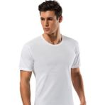 Erdem 1150 5 Adet Penye Yarım Kol Bisiklet Yaka Süprem Fanila Battal Seçenekli Abani Classic - 3XL - Beyaz