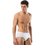 Erdem 1300 3'lü Kom Beyaz Erkek Slip Külot