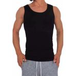 Erdem 650 Seamless 2 Adet Siyah Erkek Korse Atlet