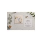 Erdem Düğün , Nikah , Nişan Davetiyesi 9166 (50 Adet ) Baskısızdır