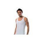 Erdem Erkek 6'lı Beyaz Penye Atlet - 4XL