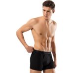 Erdem Erkek Pamuklu Likralı 6'lı Paket Air Slim Boxer 1428 - Siyah