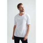 ERDEM İÇ GİYİM Weweus Beyaz Oversize Erkek Tişört 1023