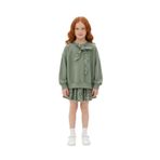 ERDEM KIDS Kız Çocuk Bayramlık - Gezmelik Ekose Etek Bluz İkili Takım
