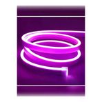 Erdem neon led 112345168 Pembe Renk Neon Led 1 Mt 12 Volt Trafo Li Tak Fişe Çalıştır