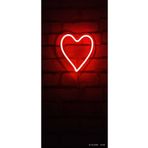 Erdem neon led Kalp Neon Led Gece Lambası Dekoratif Tasarım Hediyelik Aşk Kırmızı Renk 1125834