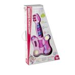 Erdem Oyuncak ER-205 Pembe Nini Baby Sesli Işıklı Eğitici Müzikli Gitar