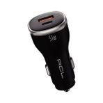 Erdineks 51W USB Type-C Girişli Araç Içi Çakmaklık Şarj 6A Q.c 3.0 Destekli Şarj Aleti - Siyah