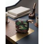 Erdineks Askılı ve Kumaş Tasarımlı Mini Bluetooth Hoparlör - 5W Güçlü Ses, Şarjlı Taşınabilir Kompakt Ses Sistemi - Kamuflaj