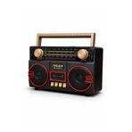 ERDİNEKS TRT Bandrollü Klasik Nostaljik Güneş Panelli Radyo Bluetooth Çift Hoparlör Antenli Usb Hafıza Kartı
