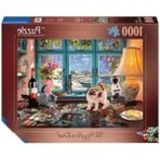 Erdo Ticaret 1000 Parça Yetişkin Puzzle Masası