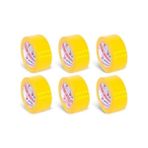 Erdo Ticaret 45 mm x 100 M Sarı Koltuk Bandı - 6 Adet