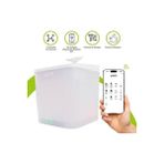 Erdo Ticaret Akıllı Kedi Köpek Su Şelalesi Su Pınarı Su Sebili Otomatik Su Temizleme Wifi Uv 2,2 Lt Beyaz