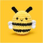 Erdo Ticaret Amigurumi Arı Örgü Seti, Eğlenceli Tığ Kiti