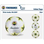 Erdo Ticaret Buğz FB-5107 Fenerbahçe Futbol Topu Star-Cnt - Beyaz