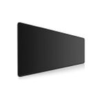 Erdo Ticaret Büyük Boy 90X40 cm Siyah Kauçuk Kaymaz Mouse Pad - Ahşap