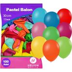 Erdoğan Hobi Balon Pastel Balon 100 Adet Karışık Balon Süsleme Balonu 12 Inç Paket Mix Balon - 100lü