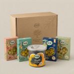 Erel Klasik Siyah & Gurme Dolgulu Yeşil Zeytin Seti