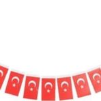 Eren İpli Bayrak Orta Boy 13 x 7.5