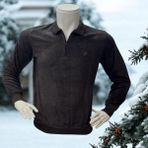 Eren Style Kışlık Pamuklu Selanik Örgü Uzun Kollu Erkek-Kadın Sweatshirt (Regular Kalıp) - Antrasit