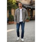 Eren Style Linen Keten Klasik %100 Cotton Uzun Kollu Terletmeyen Gömlek - Hardal Sarısı - XL