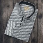 Eren Style Pamuklu Uzun Kollu Oxford Erkek Gömlek (Regular Kalıp) - Gri