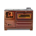 Erendemir EK104F Kahverengi Kuzine Tuğlalı Soba