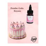 Erenle Gıda Boyası Pembe Pink Yenilebilir Sıvı Likit Su Bazlı Pasta Boyası 25 Gr skt 01.11.2027