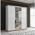 Erezoğulları Efsane Sürgülü Aynalı 200x60x214 CM Gardırop