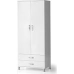 Erezoğulları Mobilya 2 Kapılı 2 Çekmeceli Gardrop Elbise Dolabı 79X46x189cm