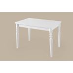Erezoğulları Mobilya Didim Modern Açılır Sadece Mutfak Masası 80X120 - Beyaz