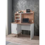 Erezoğulları Mobilya Genç Odası Trend Yarım Kitaplıklı Çalışma Masası 110X60X144CM - 110*60*144 - Çam