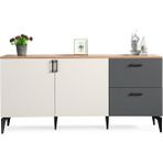 Erezoğulları Mobilya Gökçe Kapaklı Çekmeceli Konsol 180X45X86CM - Bej