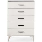 Erezoğulları Mobilya Kumsal 5 Çekmeceli Şifonyer 70X46X105CM - Krem Rengi
