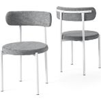 Erezoğulları Mobilya Metal Mutfak Sandalyesi 2 Li Set - Beyaz