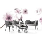 Erezoğulları Mobilya Modern Bekleme Odası Ofis Oturma Grubu Mobilyası 2+1+1 - Siyah