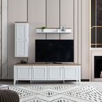Erezoğulları Mobilya Yalı Modern Dolaplı Tv Ünitesi 180*45*55