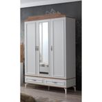 Erezoğulları Modern Trend 3 Kapılı 2 Çekmeceli 130x55x212 CM Gardırop