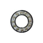 ERFACS 12v Neoplan Uyumlu Stop Lambası 12 Ledli Otobüs Stop Lamba Beyaz Cam Kırmızı Led 12VOLT