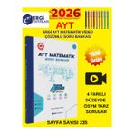 Ergi 2026 Ayt Matematik Soru Bankası (4 Düzey Ösym Tarzı Soru) + Tablet Kalem