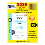 Ergi 2026 Tyt Geometri 24 Deneme (4 Farklı Düzey Ösym Tarzı) + Tablet Kalem