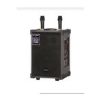 ErginGroup Çift Mikrofonlu Radyo Bluetooth SD USB Bass Taşınabilir Şarjlı Portatif Ses Sistemi Speaker Hoparlör
