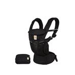 Ergobaby Omni Breeze Softflex Mesh Onxy Black 4 Farklı Taşıma Pozisyonlu 0-4 Yaş Ergonomik Kanguru - Siyah