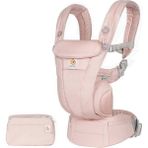 Ergobaby Omni Dream SoftTouch % 100 Pamuk , 0-4 Yaş , 4 Pozisyonlu Ergonomik Kanguru , Yeni Doğan ve Küçük Çoçuklar için (pink quartz)