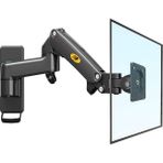 Ergoflex North Bayou Nb F150 17"-35" Duvara Montaj Amortisörlü Monitör Standı Yeni Versiyon - Gri