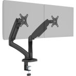 ErgoMekan F200 Pro İkili Monitör Standı Siyah 17-34 İnç VESA Uyumlu Dayanıklı Yapı (Maks: 10kg)