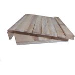 Ergonomi Market Yüksek Model Masa Altı Ayaklık - 50 x 40 x 22 cm - Krem