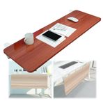 Ergonomik 90° Katlanabilir Klavye Tepsisi Ayarlanabilir Masa Genişletici, Kolçaklı ve Bilek Dayanaklı, Ev ve Ofis için Görme Korur ve Kolları Destekler Impro için Klavye Çekmece Platformu