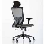 Ergonomik Çalışma Sandalyesi (Siyah Kumaş)